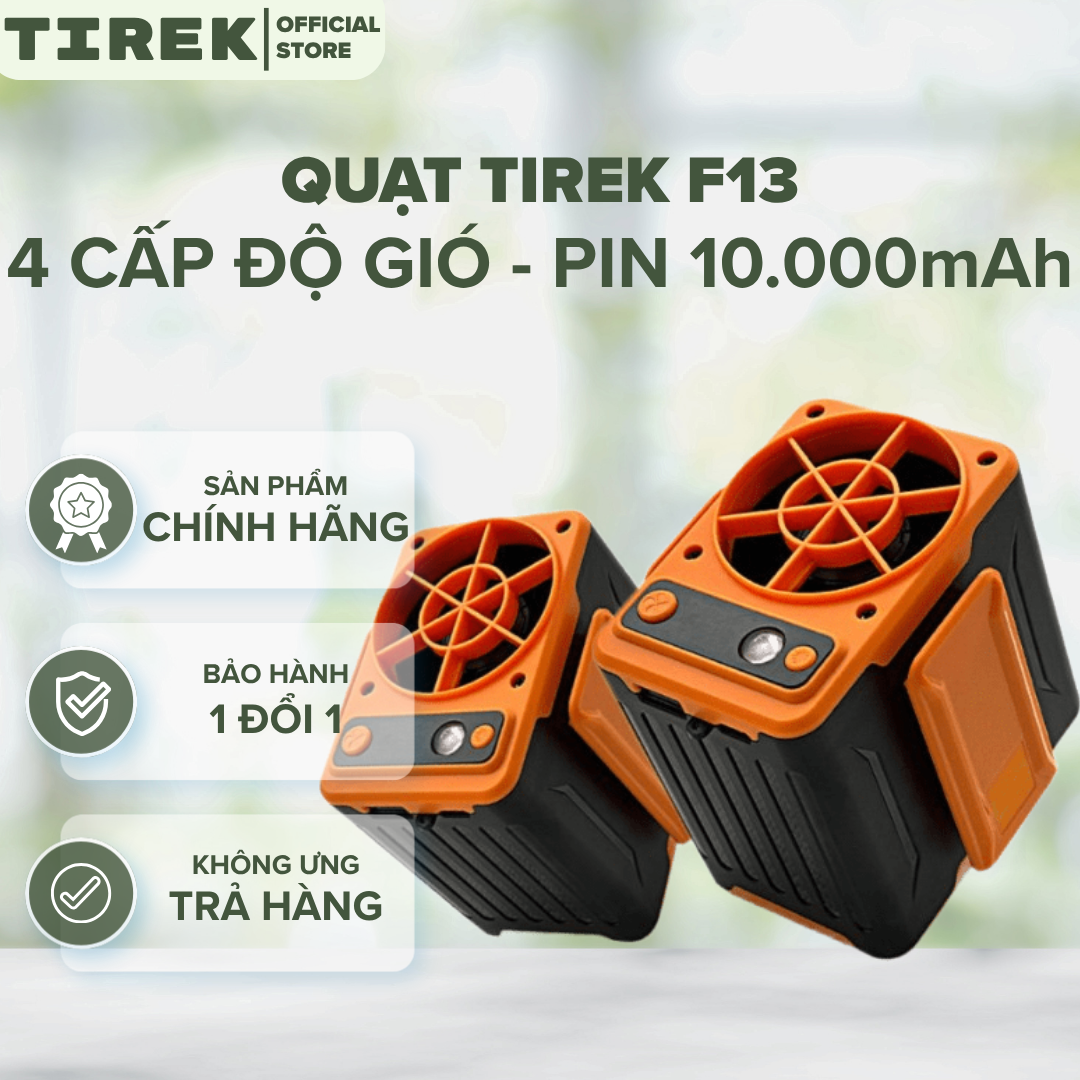 Quạt Mini Đeo Thắt Lưng TIREK F13