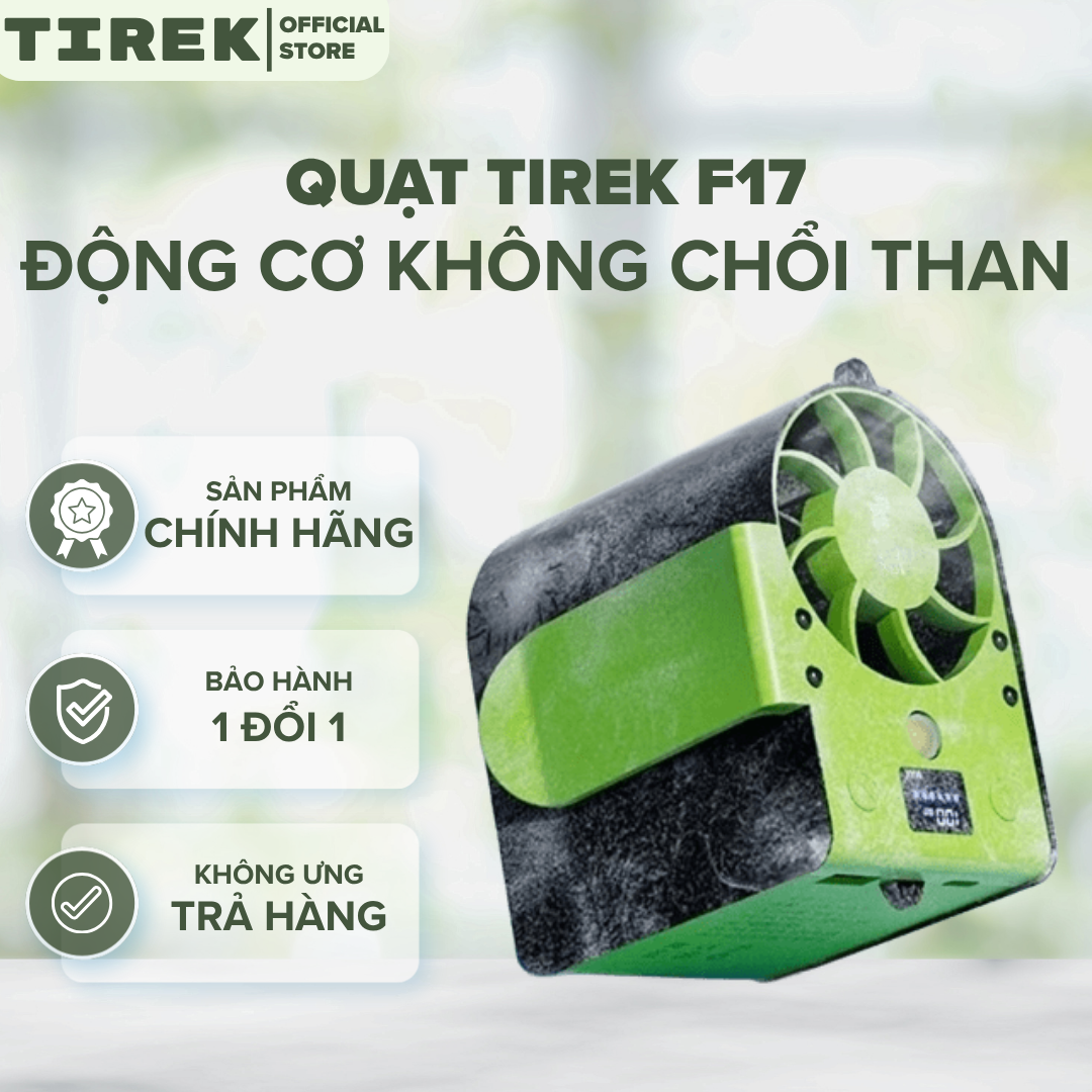Quạt Mini Đeo Thắt Lưng TIREK F17