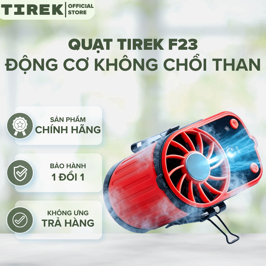 Quạt Mini Đeo Thắt Lưng Tirek F23
